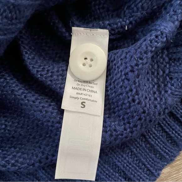 LULAROE Lucille‎ loose-fit cardigan Navy Size Small - Picture 6 of 6